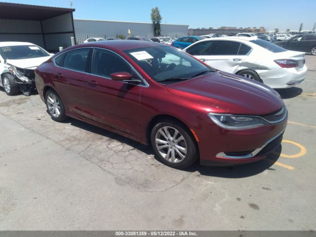 CHRYSLER 200 2016 1c3cccag5gn143268