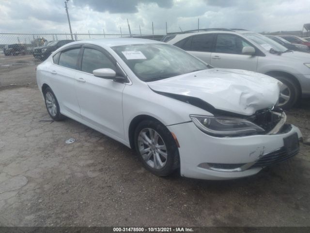 CHRYSLER 200 2016 1c3cccag7gn101510