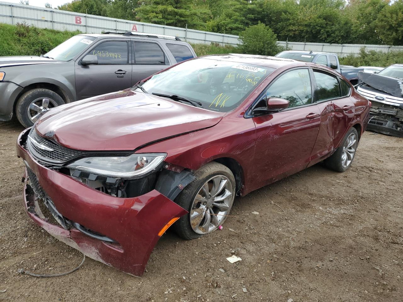 CHRYSLER 200 2015 1c3cccbb0fn653027