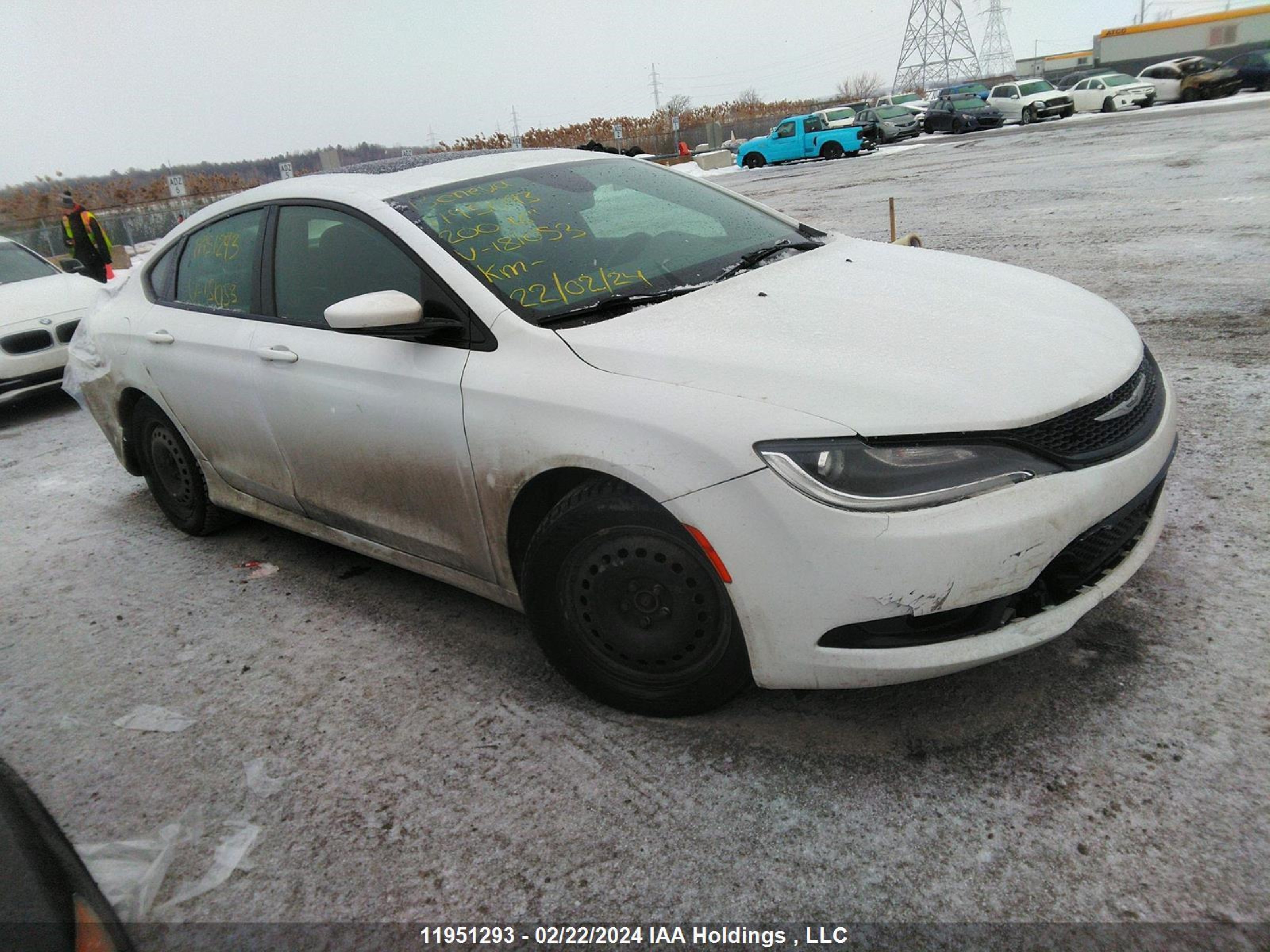 CHRYSLER 200 2016 1c3cccbg0gn181053