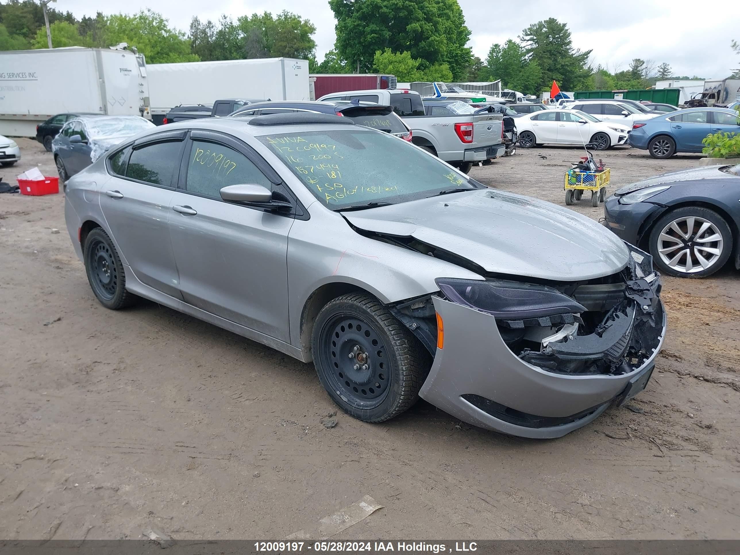 CHRYSLER 200 2016 1c3cccbg4gn187499