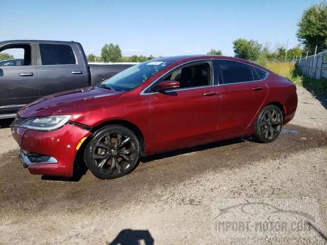 CHRYSLER 200 2016 1c3ccccg1gn140090