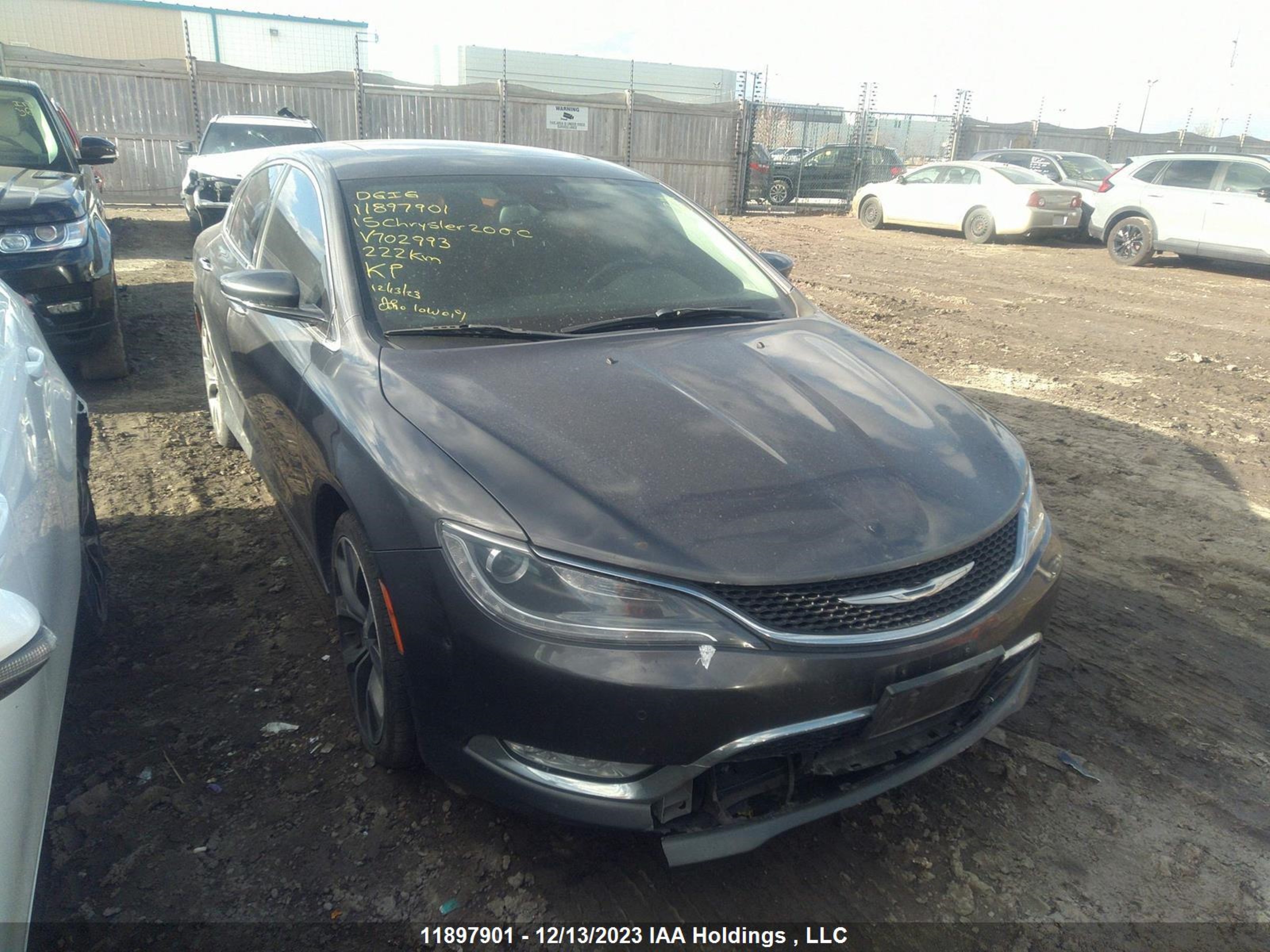 CHRYSLER 200 2015 1c3ccccg7fn702993