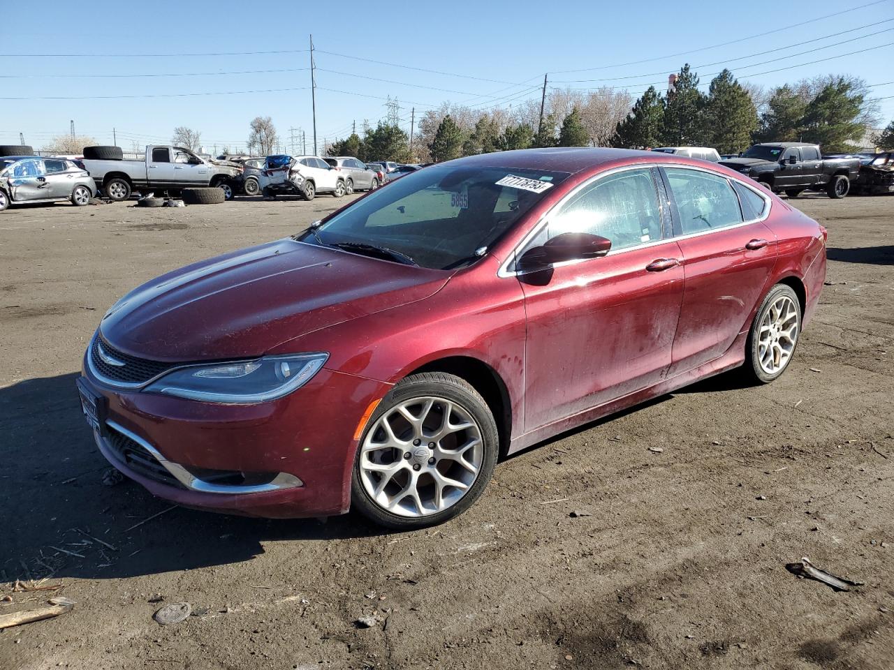 CHRYSLER 200 2016 1c3ccceg7gn135649