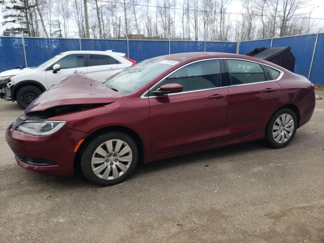 CHRYSLER 200 LX 2015 1c3cccfb0fn737262