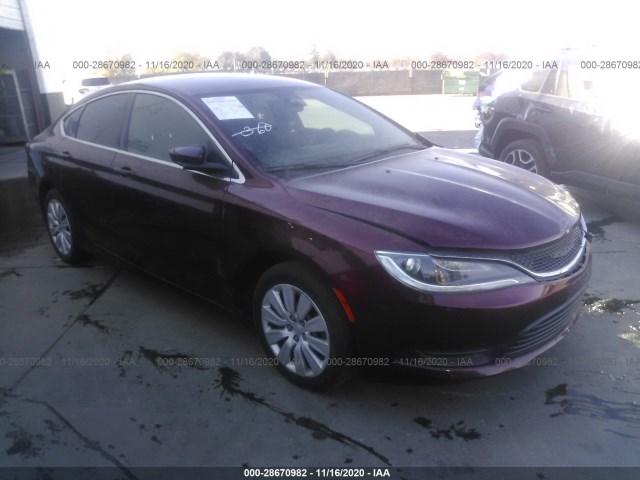 CHRYSLER 200 2015 1c3cccfb2fn560858