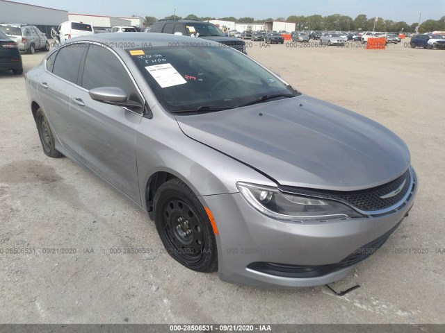 CHRYSLER 200 LX 2015 1c3cccfb2fn606236