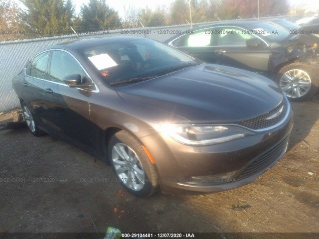 CHRYSLER 200 2016 1c3cccfb6gn191424