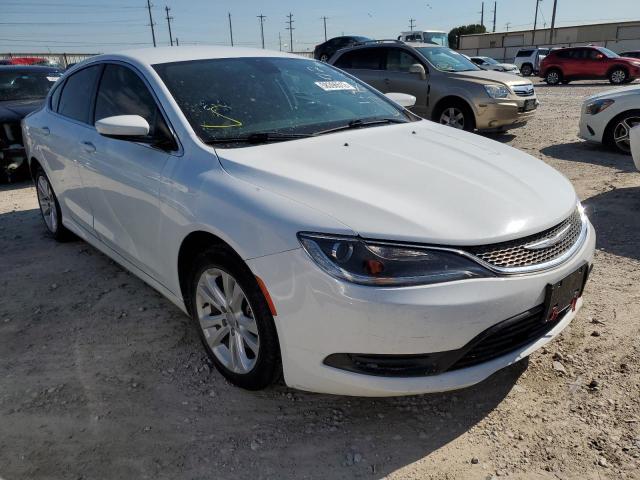 CHRYSLER 200 LX 2016 1c3cccfbxgn186372