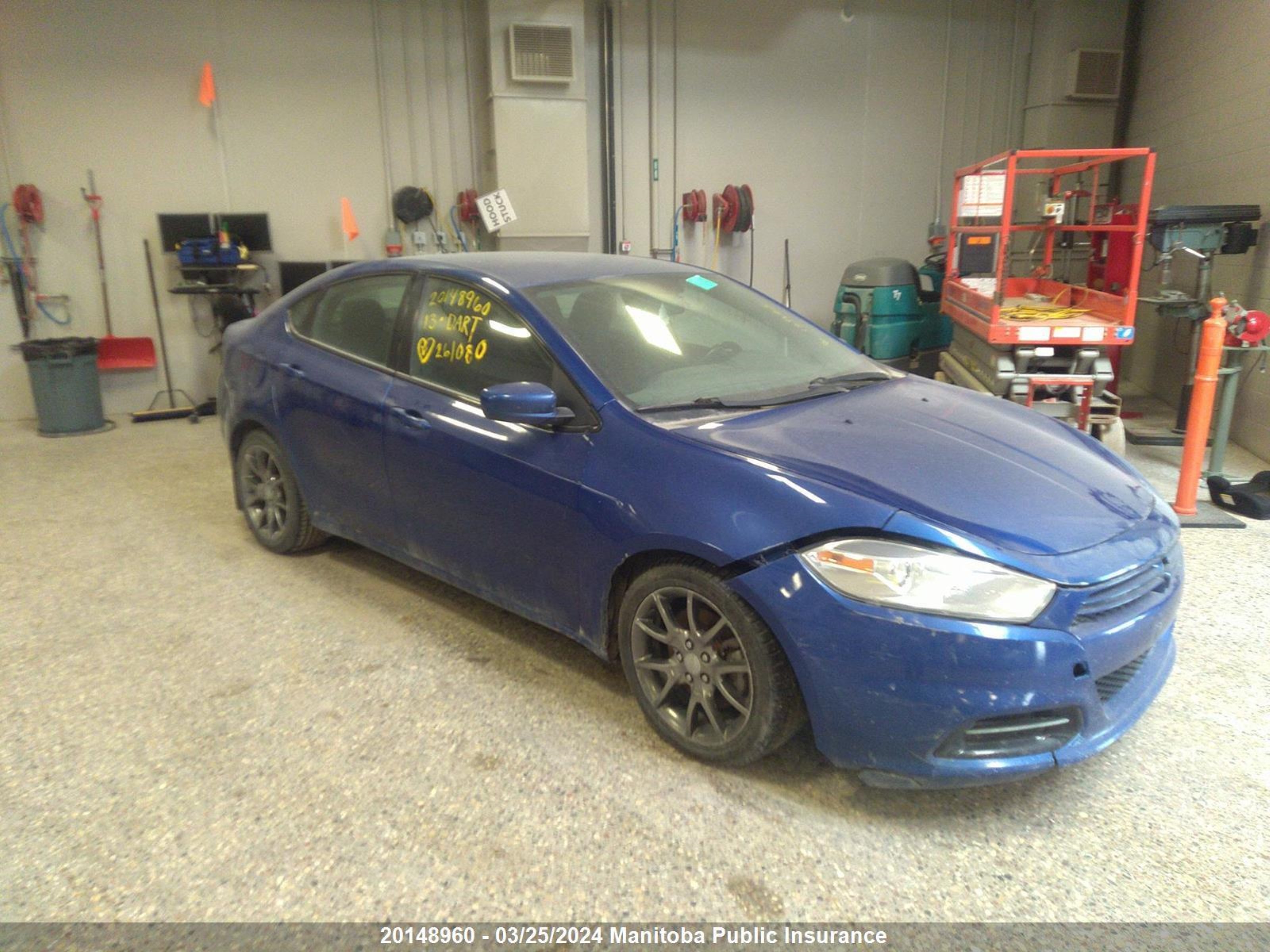 DODGE DART 2013 1c3cdfah6dd261080