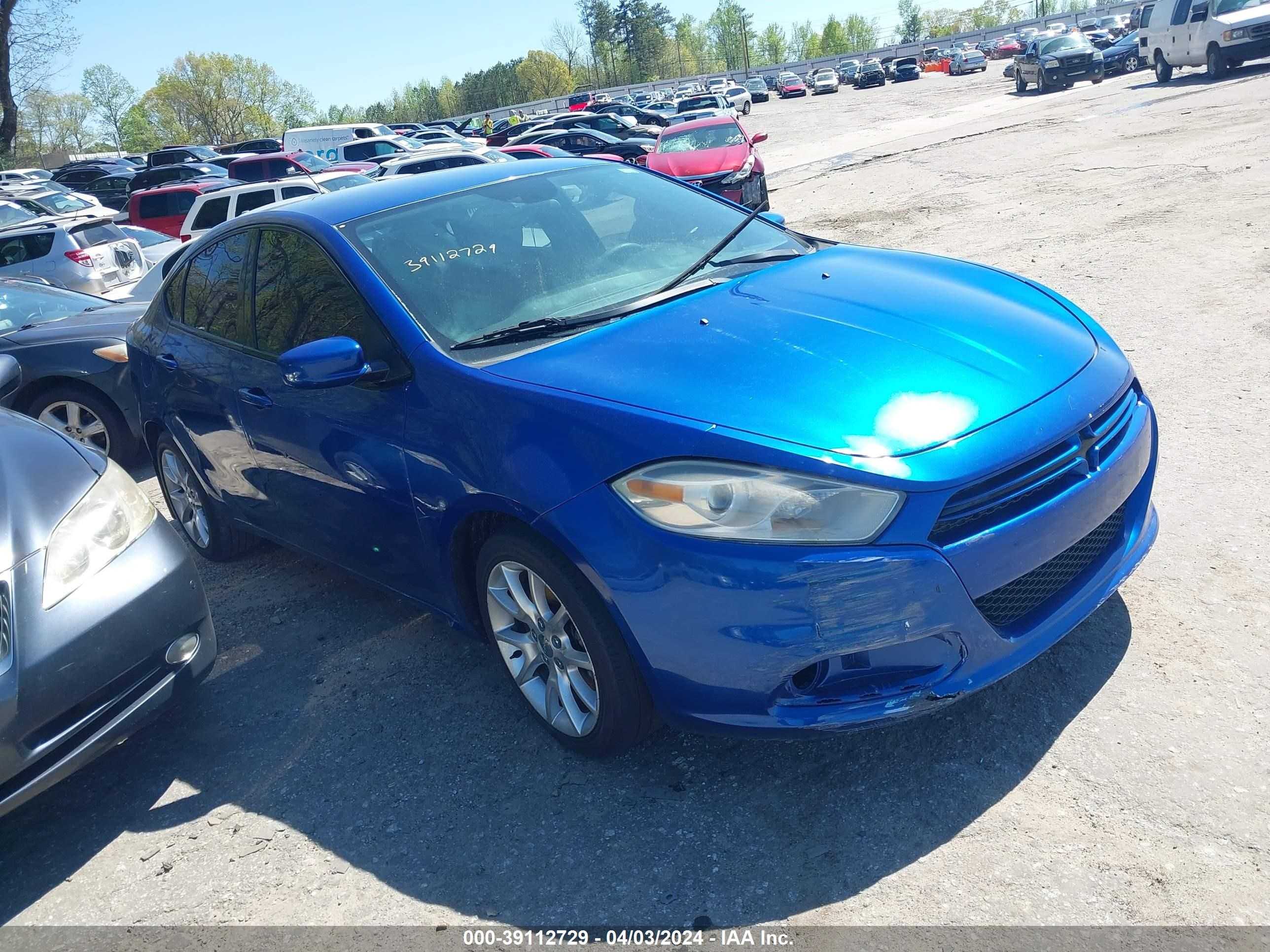 DODGE DART 2013 1c3cdfba0dd148145