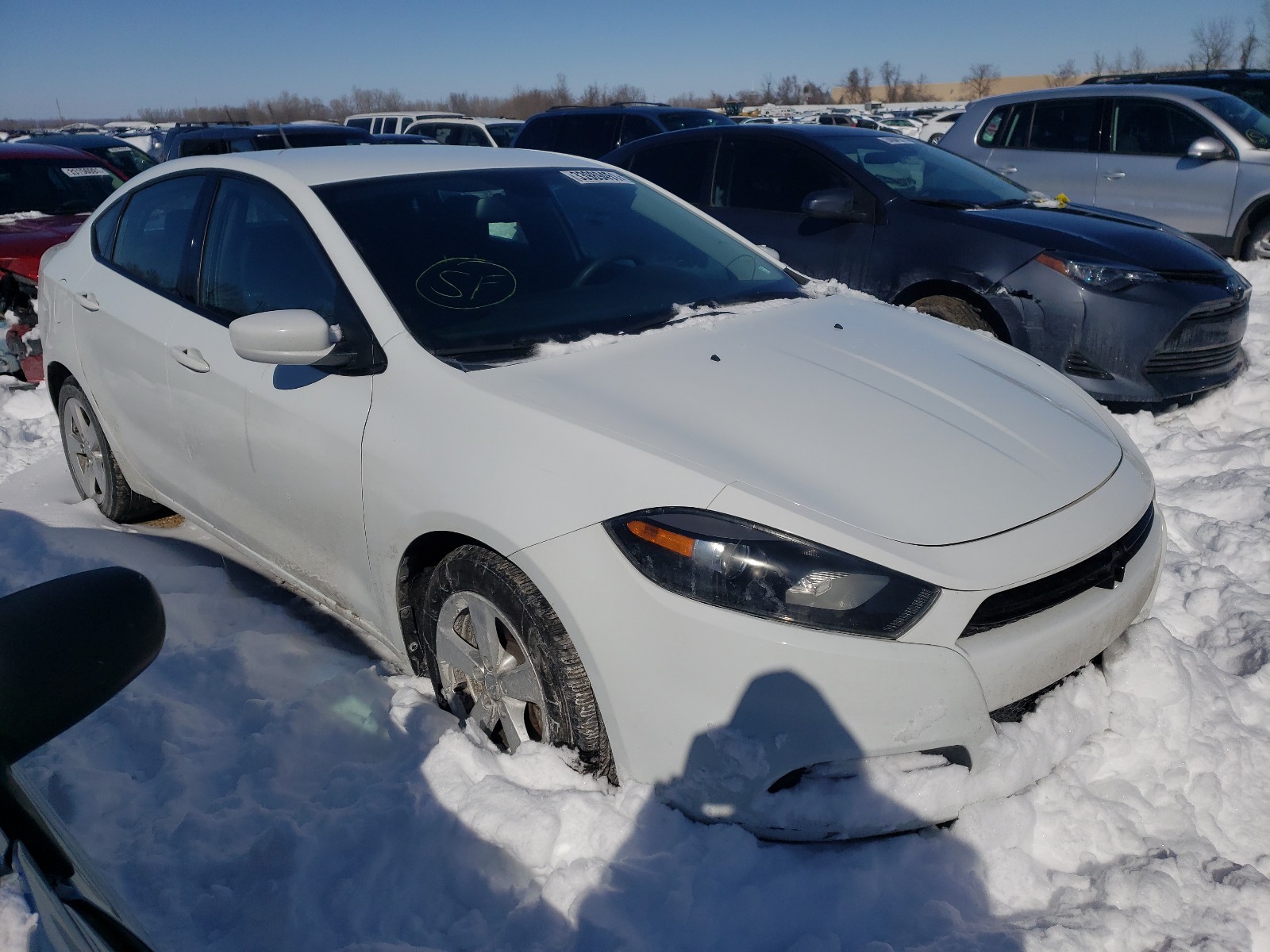 DODGE DART SXT 2016 1c3cdfba0gd604682