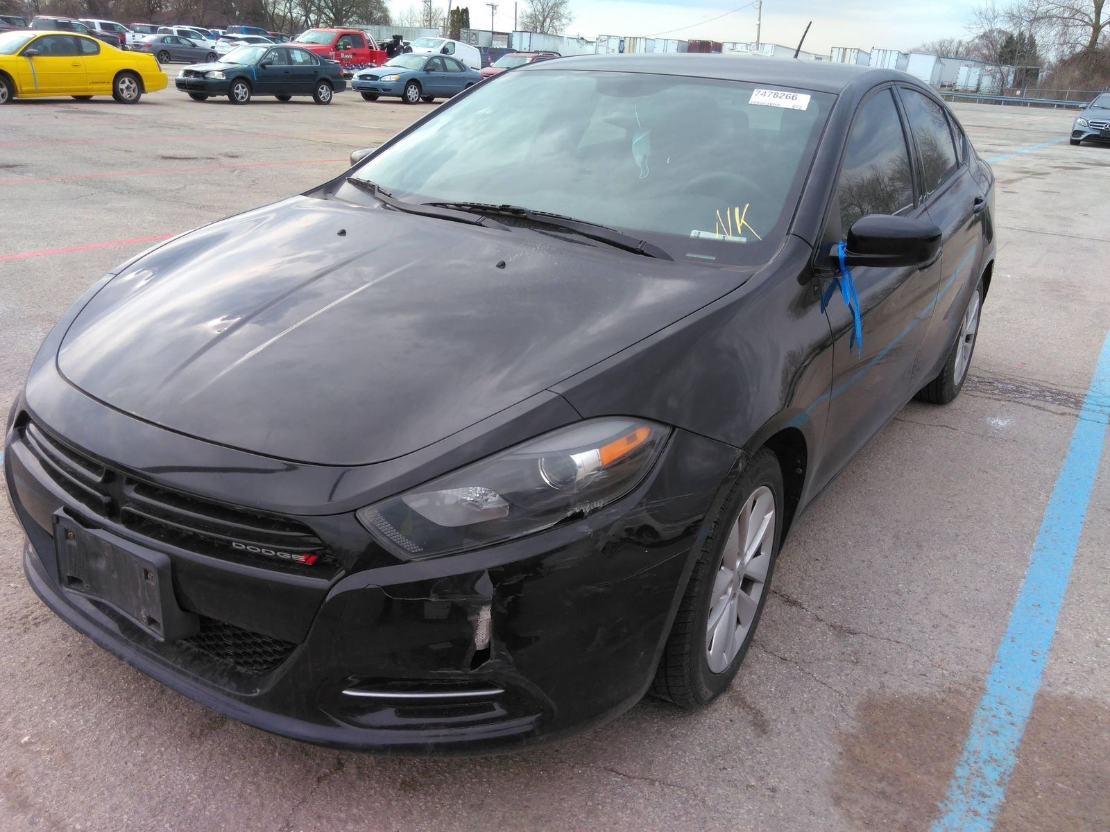 DODGE DART 2014 1c3cdfbbxed673515