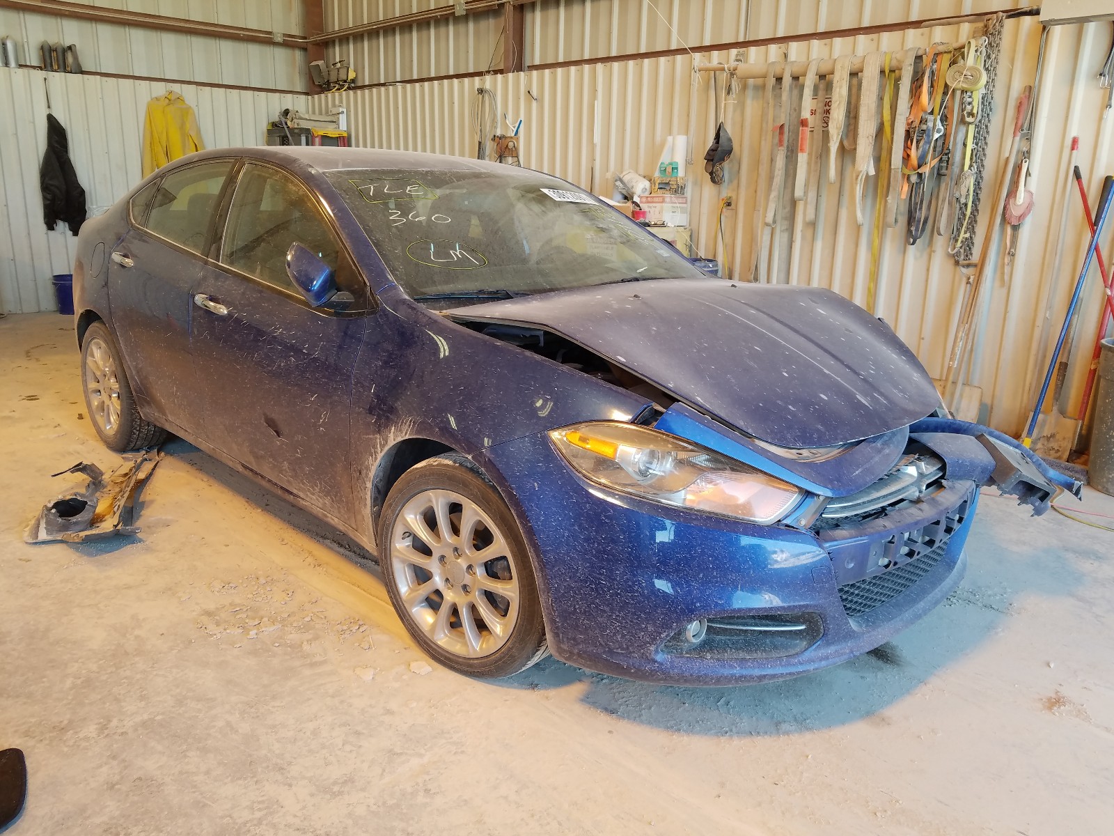 DODGE DART LIMIT 2013 1c3cdfch5dd147682