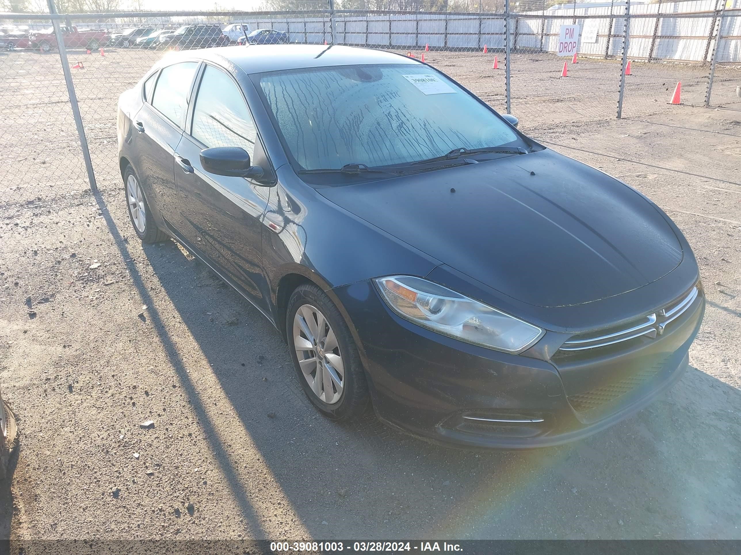 DODGE DART 2014 1c3cdfdh1ed901502