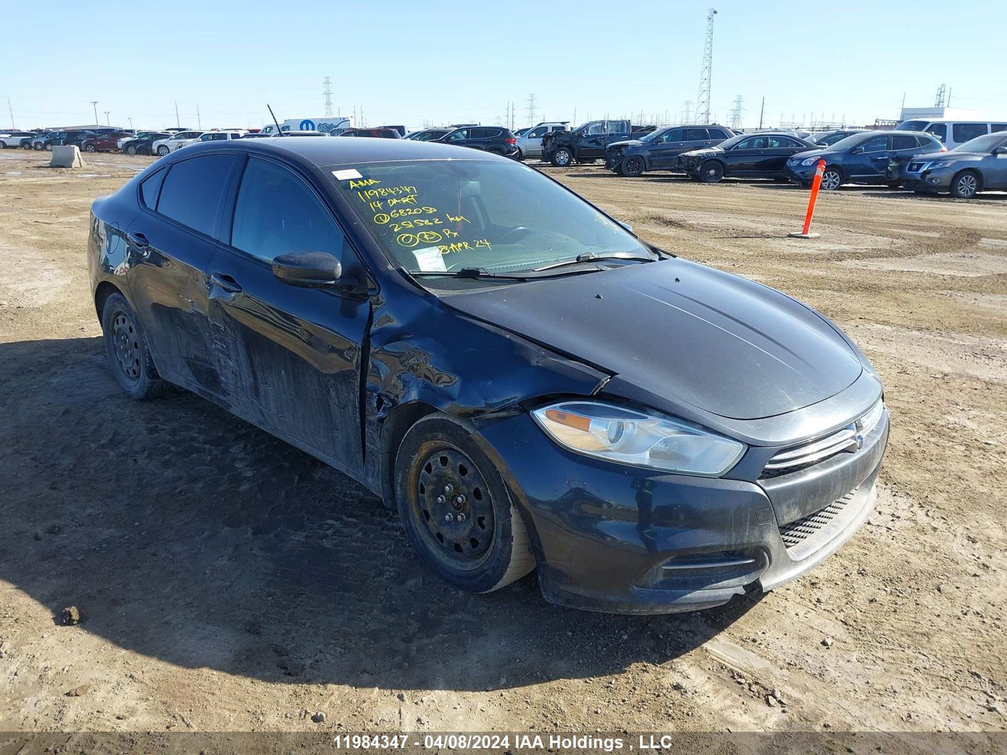 DODGE DART 2014 1c3cdfdh2ed682050