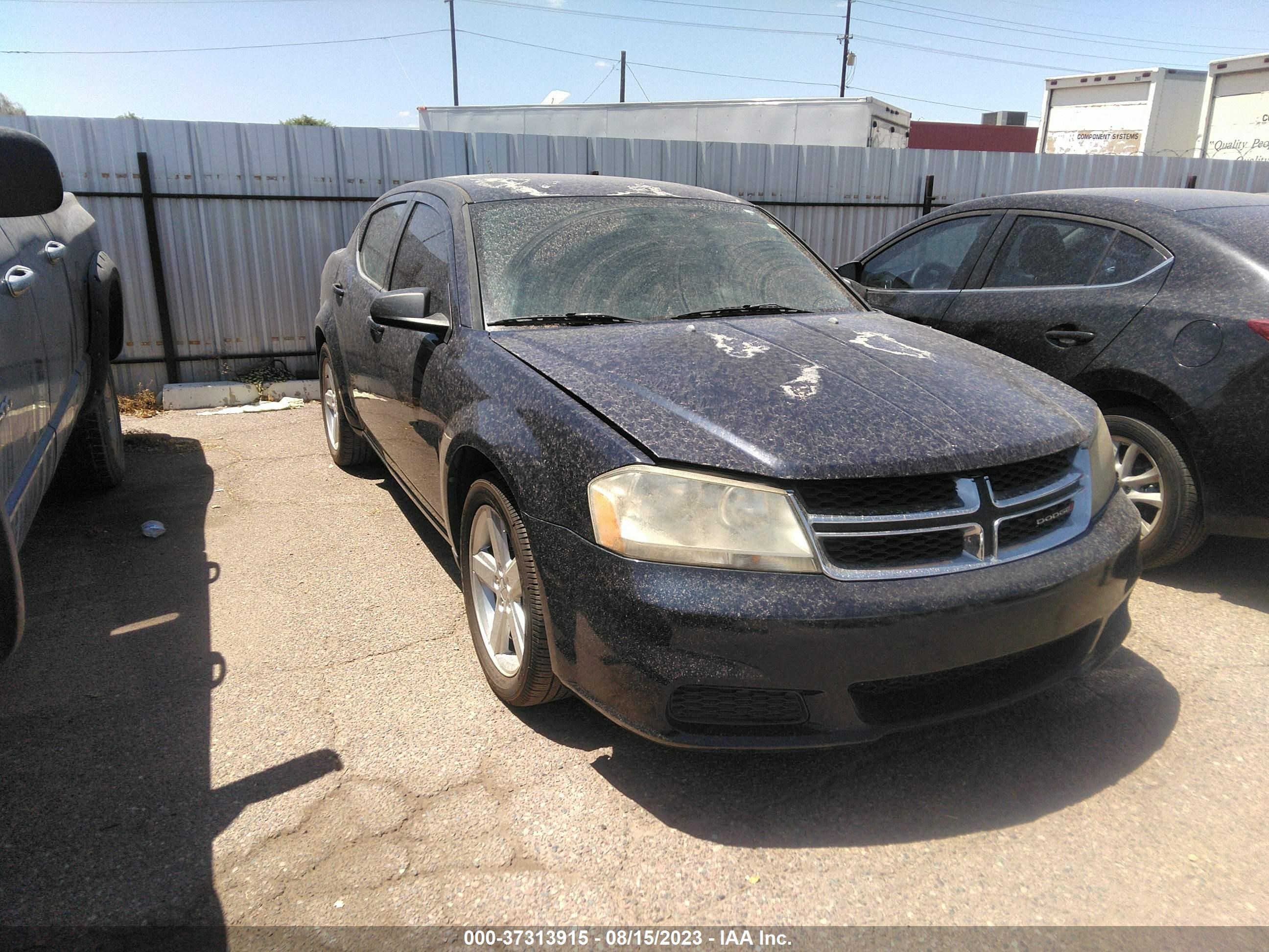 DODGE AVENGER 2013 1c3cdxab8dn643232