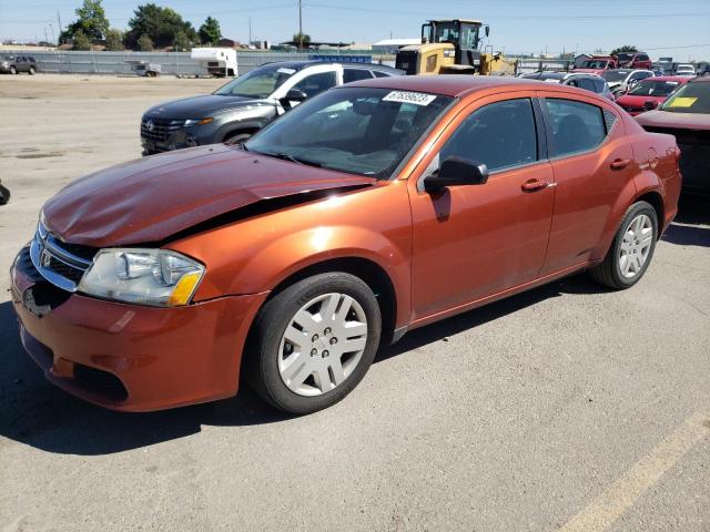 DODGE AVENGER SE 2012 1c3cdzab0cn171610