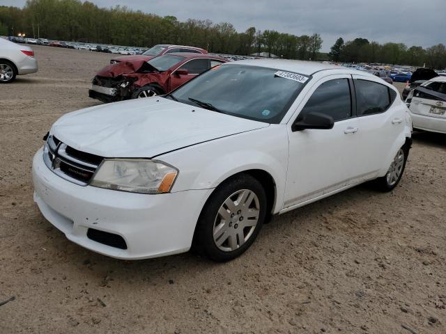 DODGE AVENGER SE 2013 1c3cdzab0dn572625