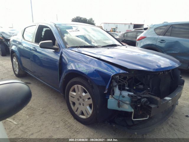 DODGE AVENGER 2013 1c3cdzab0dn591868