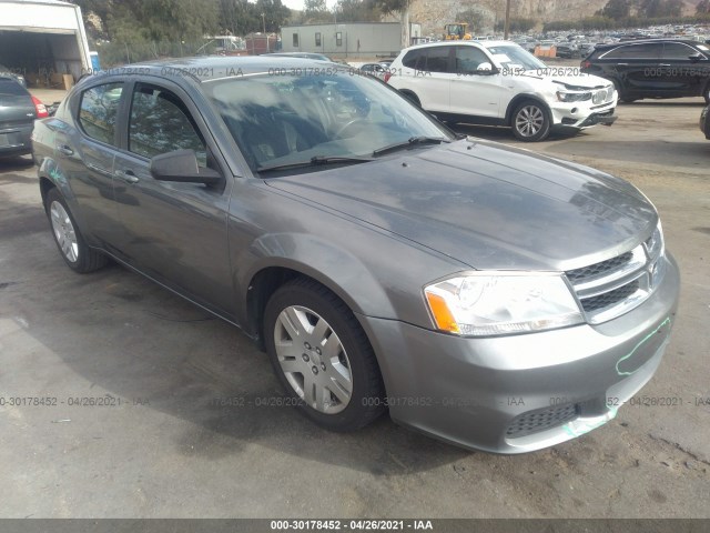 DODGE AVENGER 2013 1c3cdzab0dn599694