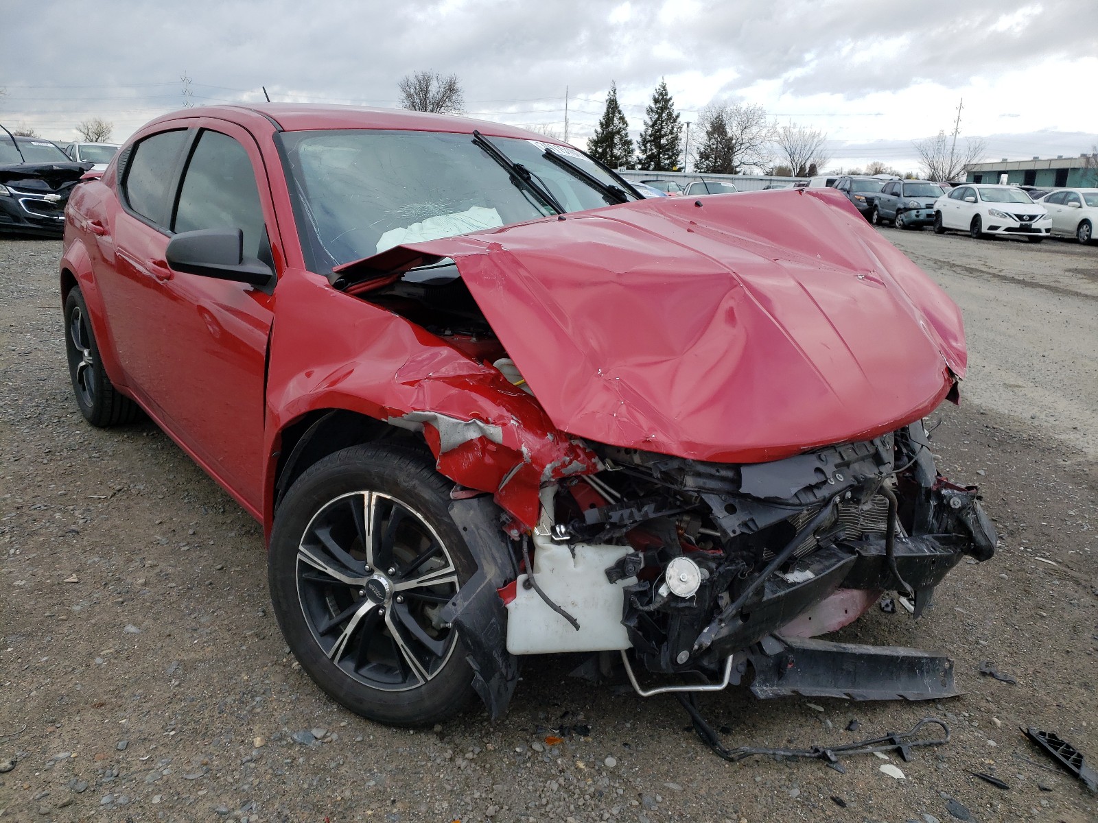 DODGE AVENGER SE 2013 1c3cdzab0dn616655