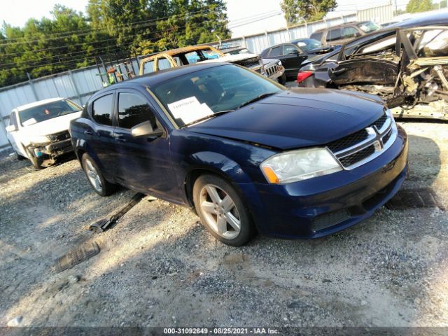 DODGE AVENGER 2013 1c3cdzab0dn626165