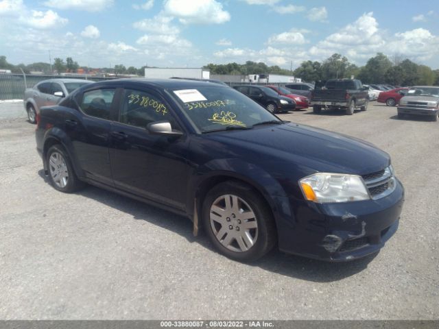 DODGE AVENGER 2013 1c3cdzab0dn634055