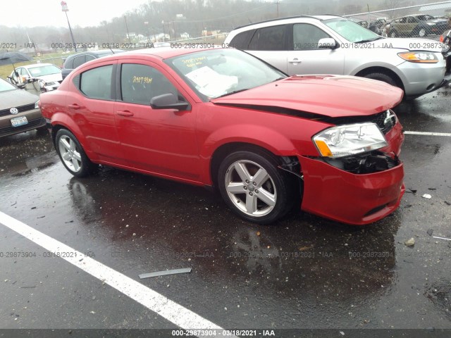 DODGE AVENGER 2013 1c3cdzab0dn644259