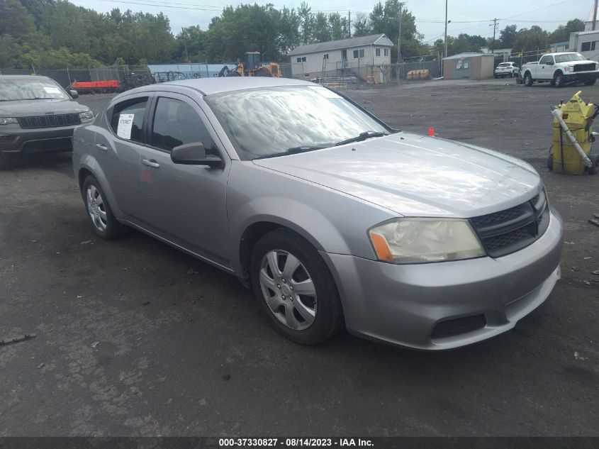 DODGE AVENGER 2013 1c3cdzab0dn684177