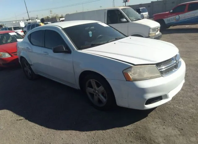 DODGE AVENGER SE 2013 1c3cdzab0dn707683