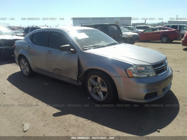 DODGE AVENGER 2013 1c3cdzab0dn710535