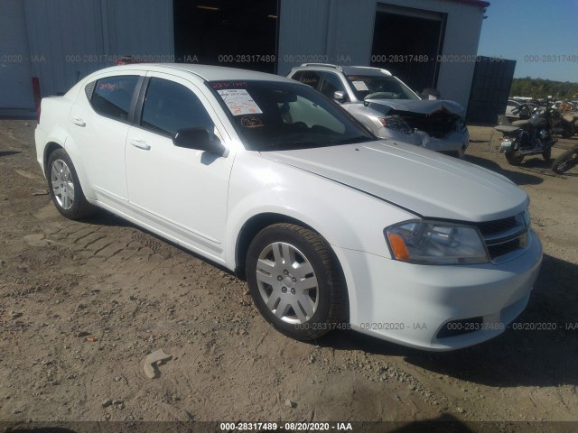 DODGE AVENGER 2013 1c3cdzab0dn719090