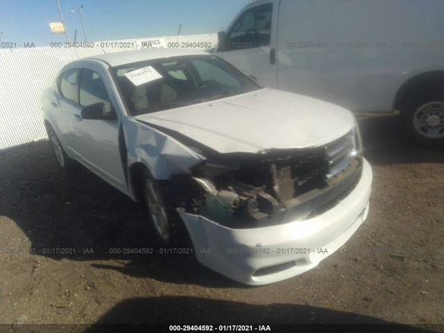 DODGE AVENGER 2013 1c3cdzab0dn722636