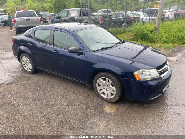 DODGE AVENGER 2013 1c3cdzab0dn725312