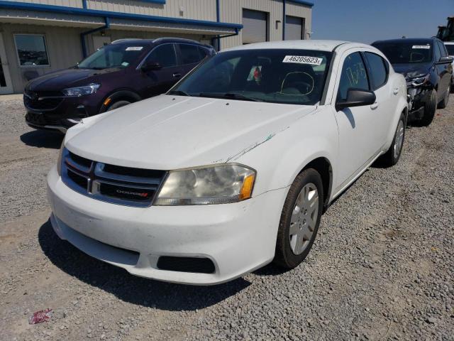 DODGE AVENGER SE 2013 1c3cdzab0dn752106