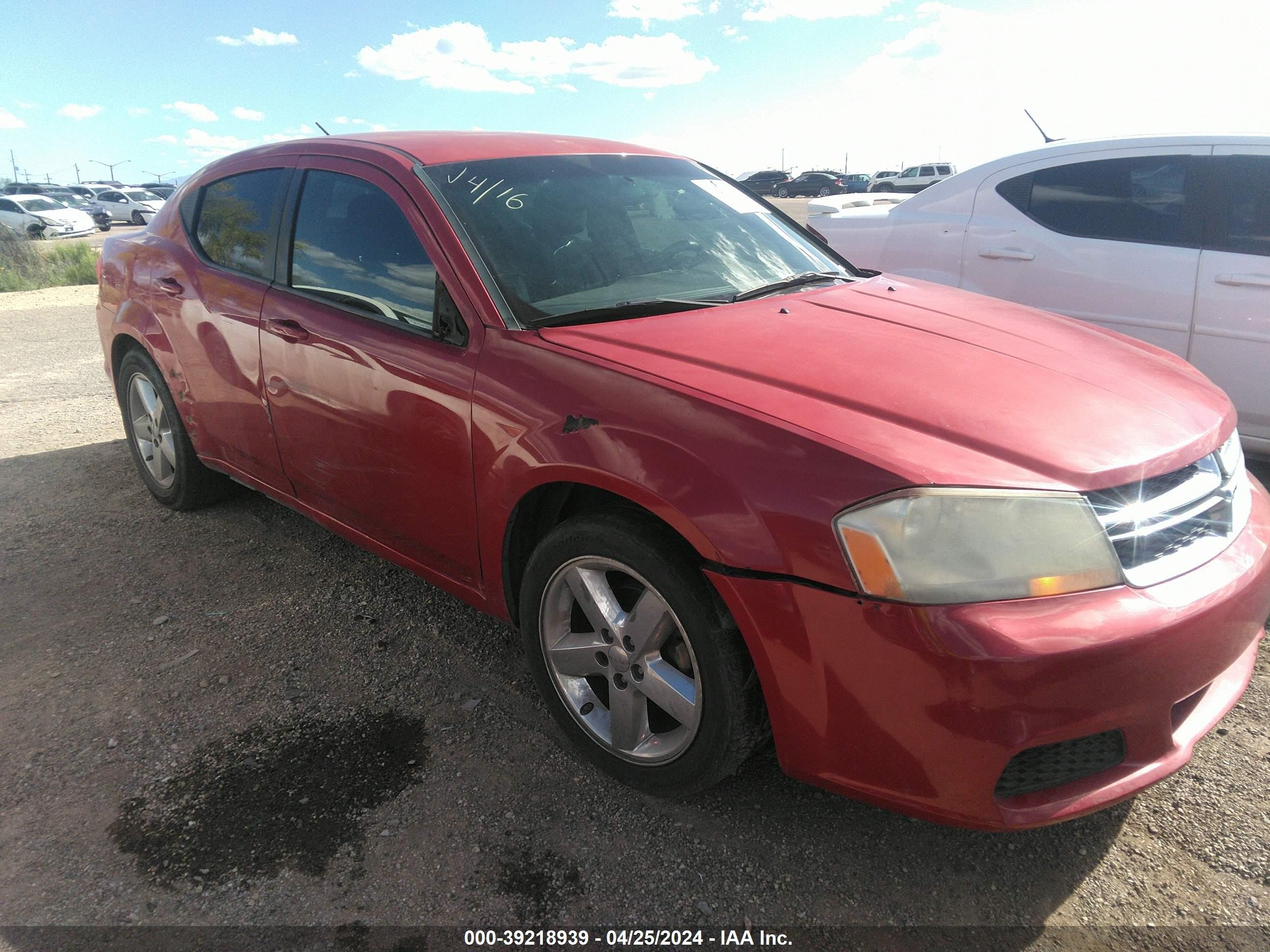 DODGE AVENGER 2014 1c3cdzab0en220761