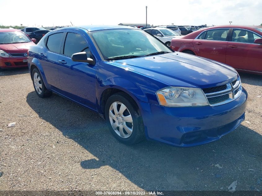 DODGE AVENGER 2014 1c3cdzab0en222333