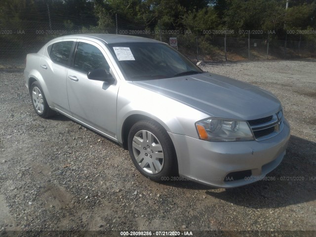 DODGE AVENGER 2012 1c3cdzab1cn110072