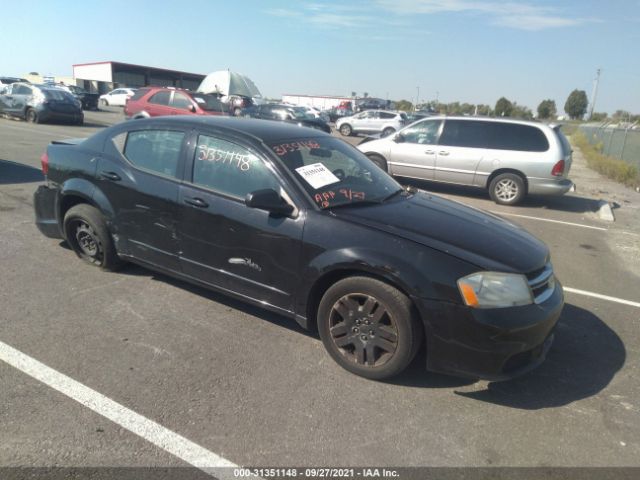 DODGE AVENGER 2012 1c3cdzab1cn285230