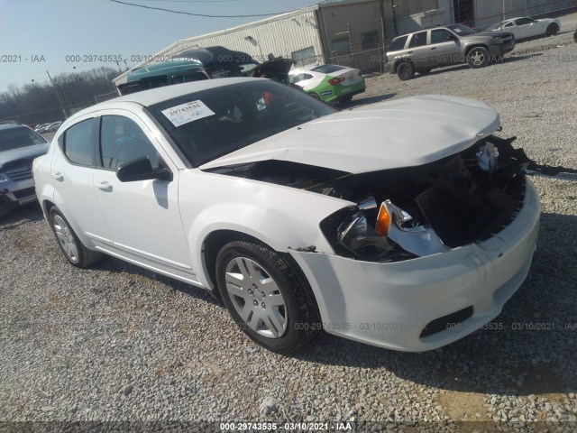 DODGE AVENGER 2012 1c3cdzab1cn285647