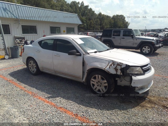 DODGE AVENGER 2012 1c3cdzab1cn323958