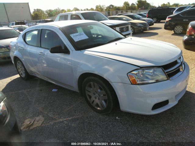 DODGE AVENGER 2013 1c3cdzab1dn576036