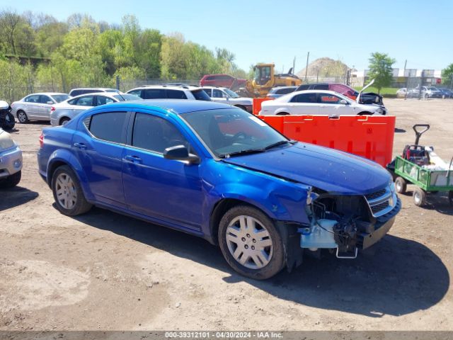 DODGE AVENGER 2013 1c3cdzab1dn599753