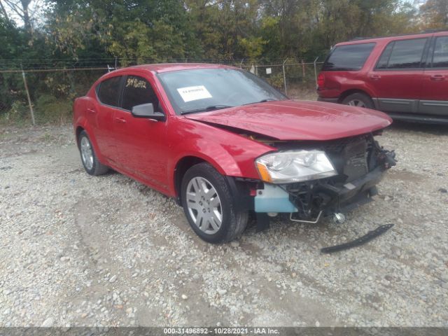 DODGE AVENGER 2013 1c3cdzab1dn617992