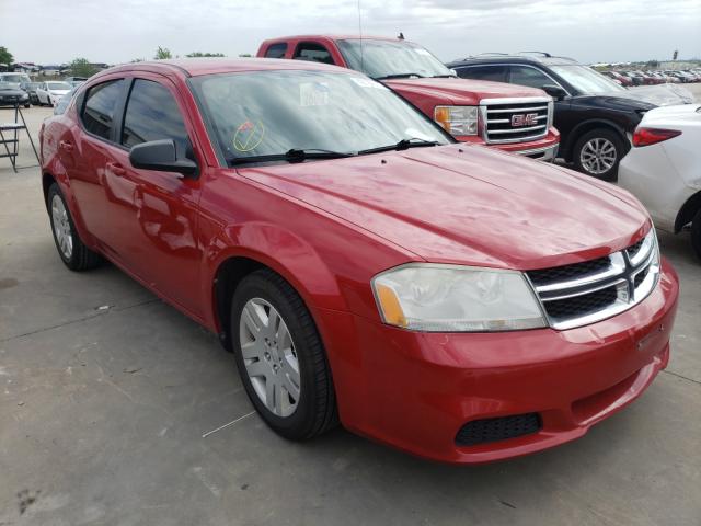 DODGE AVENGER SE 2013 1c3cdzab1dn619435