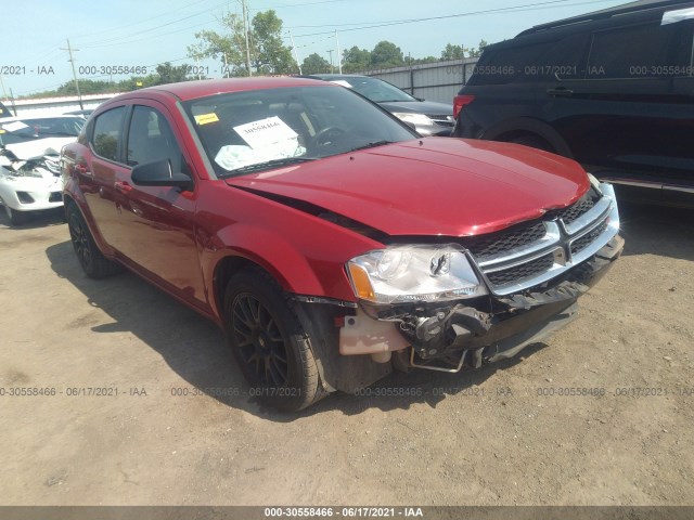 DODGE AVENGER 2013 1c3cdzab1dn621329