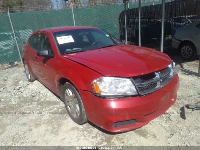 DODGE AVENGER 2013 1c3cdzab1dn621864