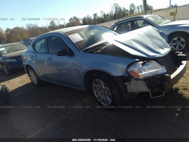 DODGE AVENGER 2013 1c3cdzab1dn630578