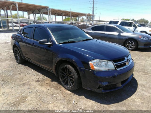 DODGE AVENGER 2013 1c3cdzab1dn650930